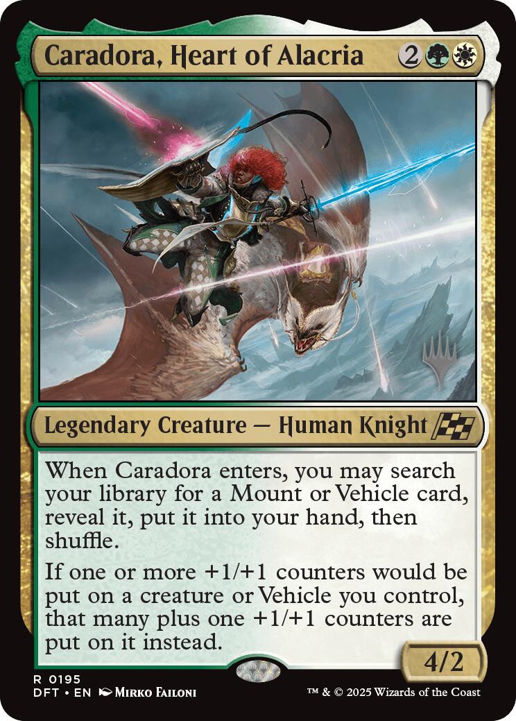 Caradora, Heart of Alacria (Promo Pack) [Aetherdrift Promos] - Magic: The Gathering - Card Brawlers | Quebec | Canada |
