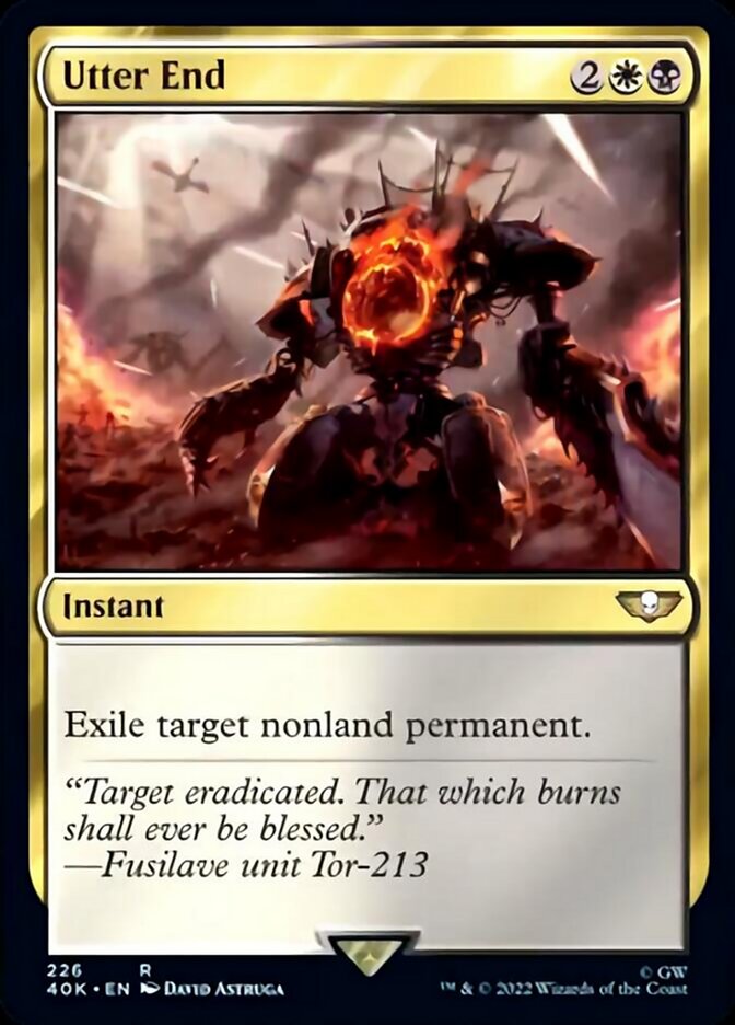 Utter End [Warhammer 40,000] - Magic: The Gathering - Card Brawlers | Quebec | Canada |