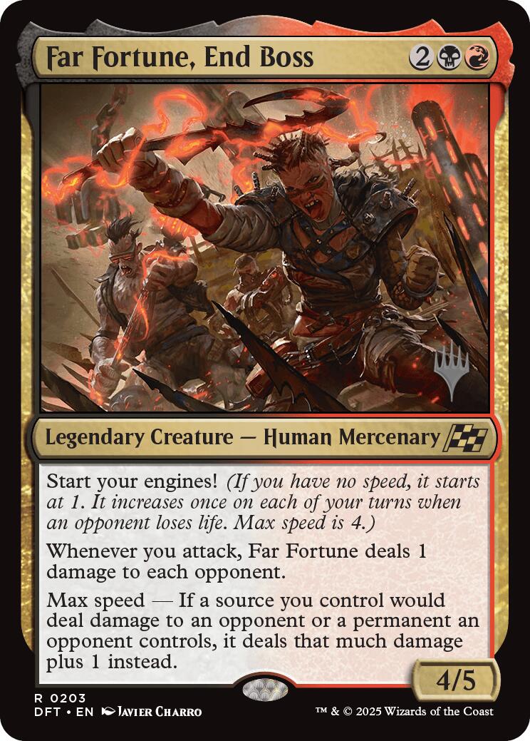 Far fortune, End Boss (Promo Pack) [Aetherdrift Promos] - Magic: The Gathering - Card Brawlers | Quebec | Canada |