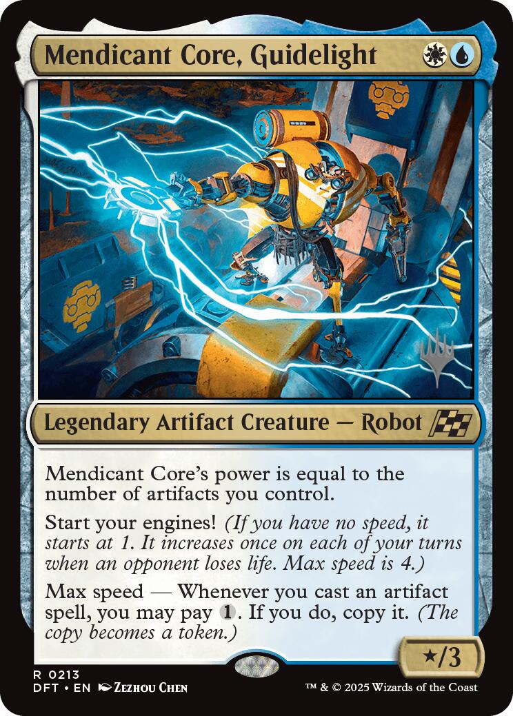 Mendicant Core, Guidelight (Promo Pack) [Aetherdrift Promos] - Magic: The Gathering - Card Brawlers | Quebec | Canada |