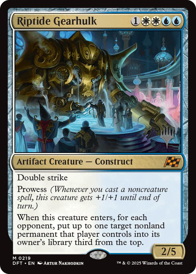 Riptide Gearhulk (Promo Pack) [Aetherdrift Promos] - Magic: The Gathering - Card Brawlers | Quebec | Canada |
