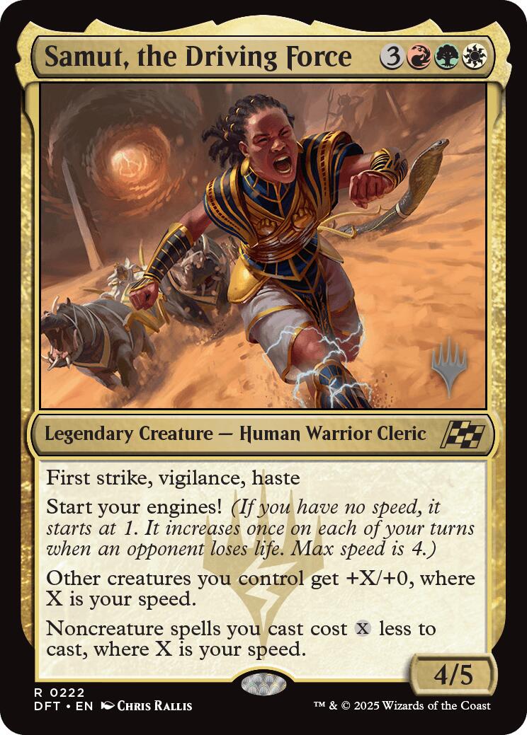 Samut, the Driving Force (Promo Pack) [Aetherdrift Promos] - Magic: The Gathering - Card Brawlers | Quebec | Canada |