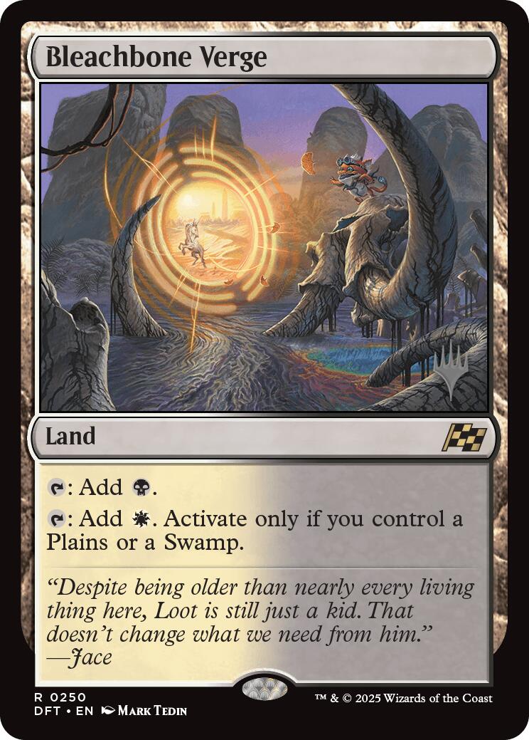 Bleachbone Verge (Promo Pack) [Aetherdrift Promos] - Magic: The Gathering - Card Brawlers | Quebec | Canada |