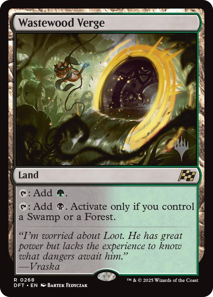Wastewood Verge (Promo Pack) [Aetherdrift Promos] - Magic: The Gathering - Card Brawlers | Quebec | Canada |