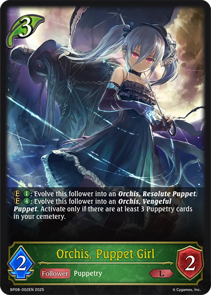 Orchis, Puppet Girl (BP08-002EN) [Alterchaotica] - Bushiroad - Card Brawlers | Quebec | Canada |