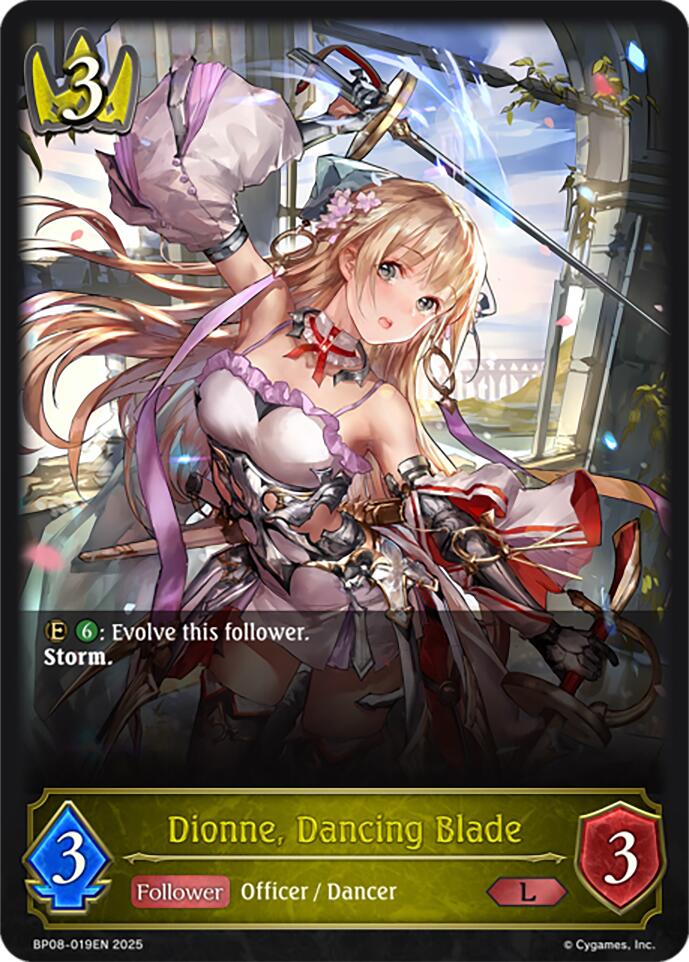 Dionne, Dancing Blade (BP08-019EN) [Alterchaotica] - Bushiroad - Card Brawlers | Quebec | Canada |