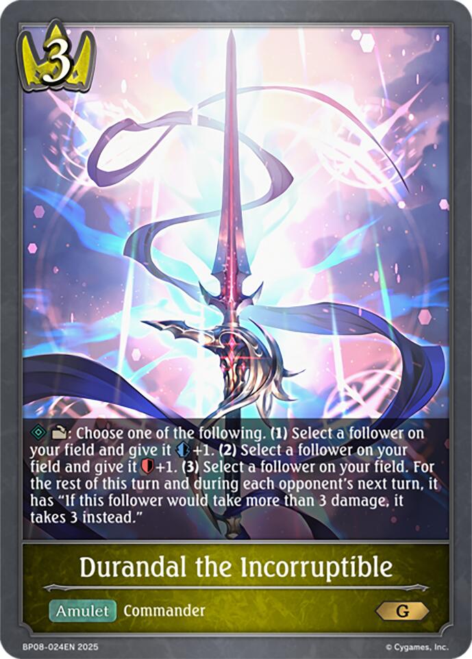 Durandal the Incorruptible (BP08-024EN) [Alterchaotica] - Bushiroad - Card Brawlers | Quebec | Canada |