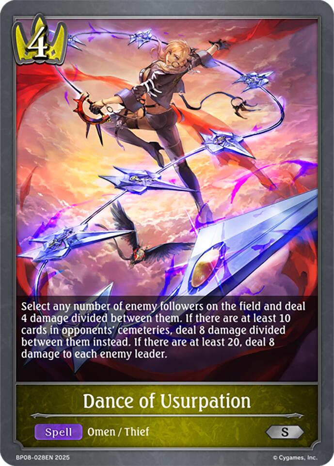Dance of Usurpation (BP08-028EN) [Alterchaotica] - Bushiroad - Card Brawlers | Quebec | Canada |
