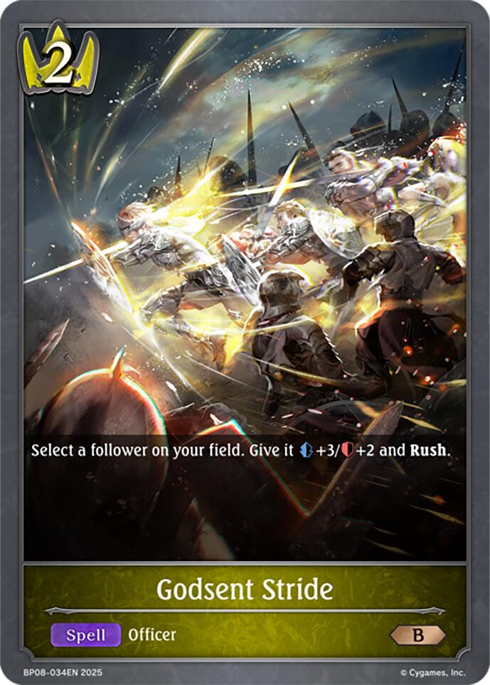 Godsent Stride (BP08-034EN) [Alterchaotica] - Bushiroad - Card Brawlers | Quebec | Canada |