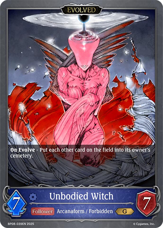 Unbodied Witch (Evolved) (BP08-039EN) [Alterchaotica] - Bushiroad - Card Brawlers | Quebec | Canada |