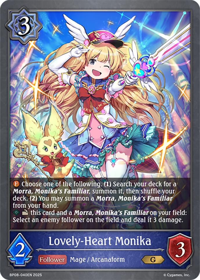 Lovely-Heart Monika (BP08-040EN) [Alterchaotica] - Bushiroad - Card Brawlers | Quebec | Canada |