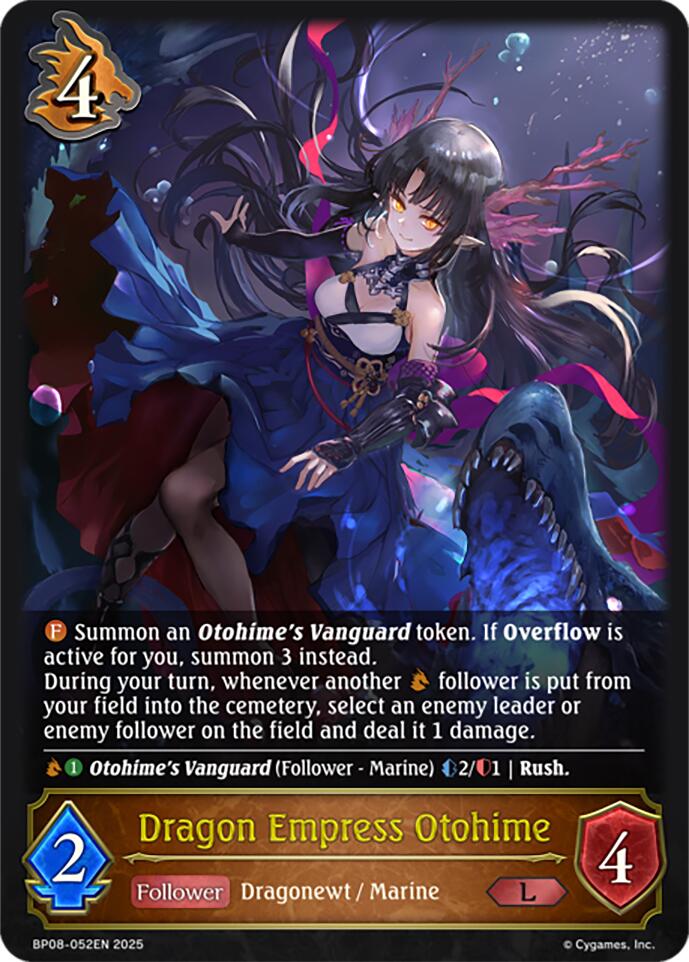 Dragon Empress Otohime (BP08-052EN) [Alterchaotica] - Bushiroad - Card Brawlers | Quebec | Canada |