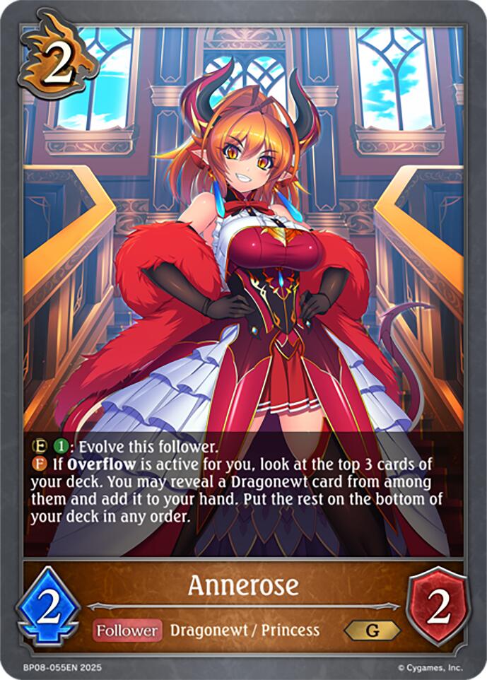 Annerose (BP08-055EN) [Alterchaotica] - Bushiroad - Card Brawlers | Quebec | Canada |