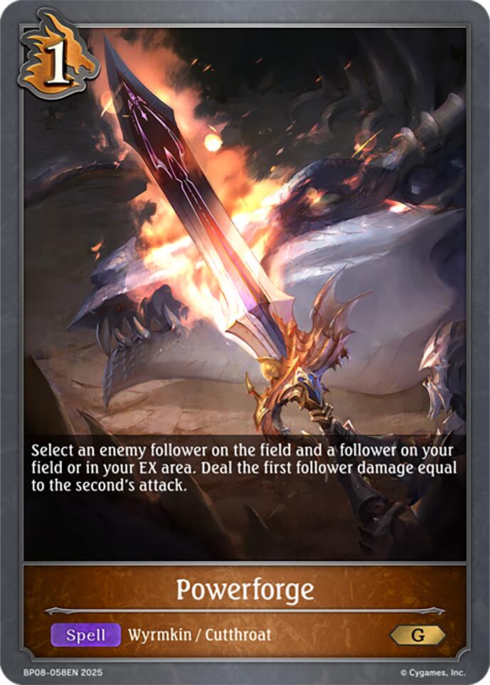 Powerforge (BP08-058EN) [Alterchaotica] - Bushiroad - Card Brawlers | Quebec | Canada |