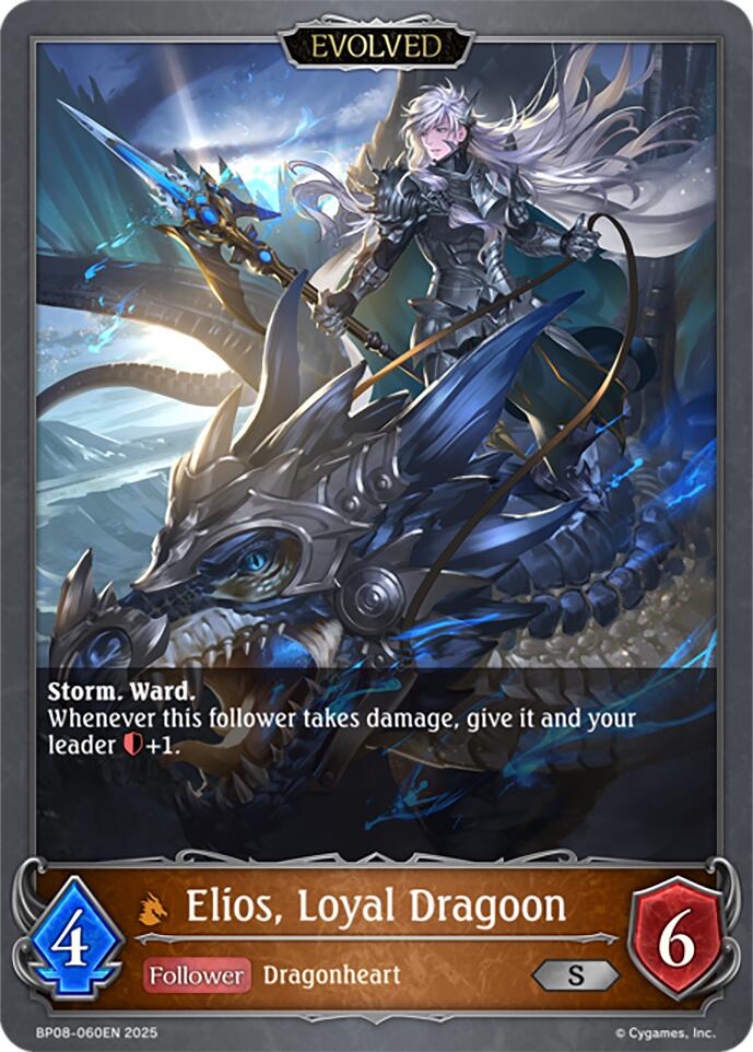 Elios, Loyal Dragoon (Evolved) (BP08-060EN) [Alterchaotica] - Bushiroad - Card Brawlers | Quebec | Canada |