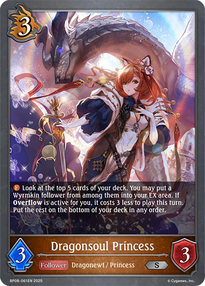 Dragonsoul Princess (BP08-061EN) [Alterchaotica] - Bushiroad - Card Brawlers | Quebec | Canada |