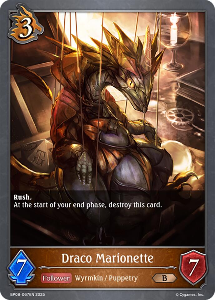 Draco Marionette (BP08-067EN) [Alterchaotica] - Bushiroad - Card Brawlers | Quebec | Canada |