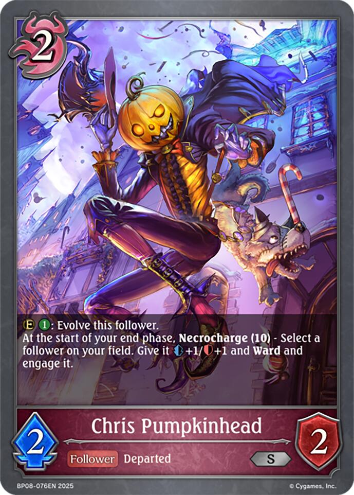 Chris Pumpkinhead (BP08-076EN) [Alterchaotica] - Bushiroad - Card Brawlers | Quebec | Canada |