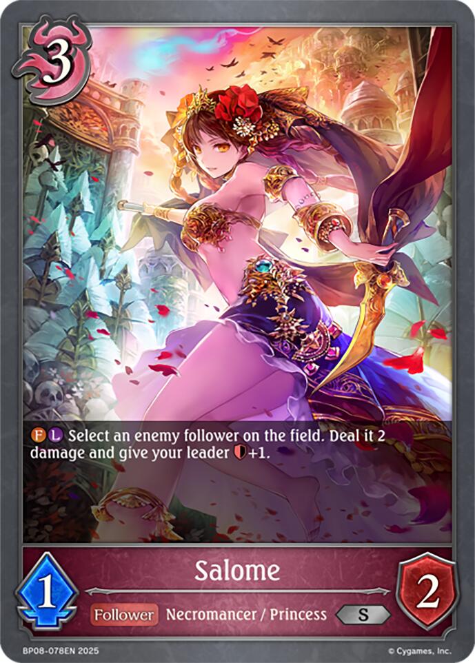 Salome (BP08-078EN) [Alterchaotica] - Bushiroad - Card Brawlers | Quebec | Canada |
