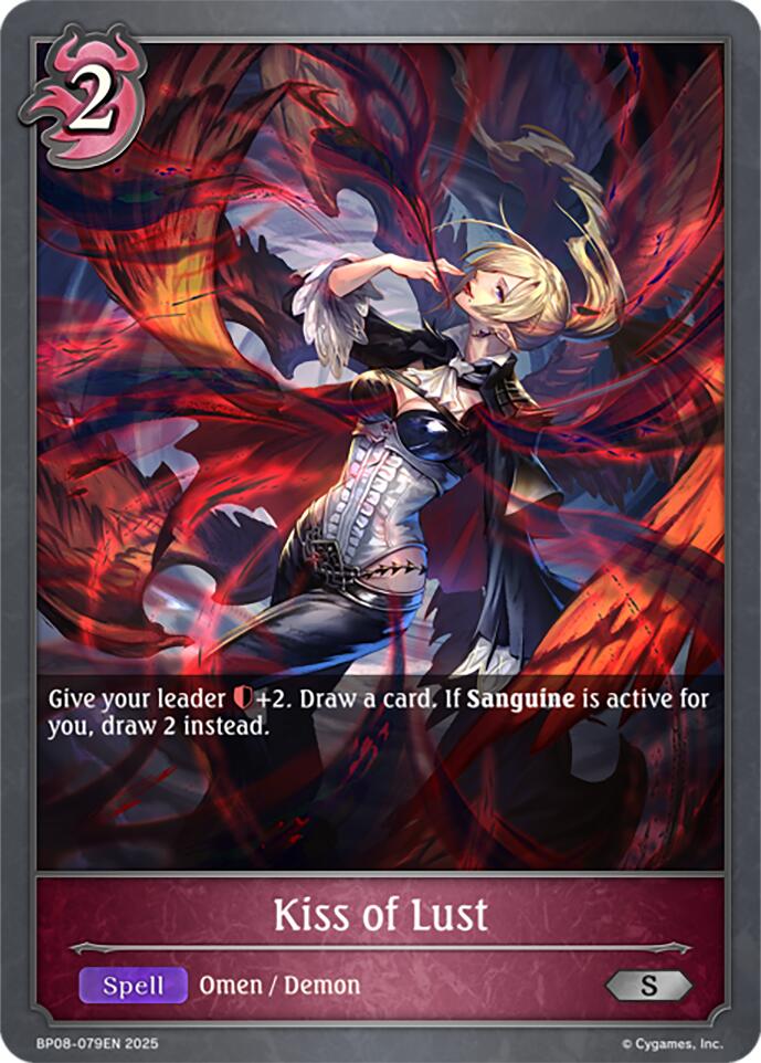 Kiss of Lust (BP08-079EN) [Alterchaotica] - Bushiroad - Card Brawlers | Quebec | Canada |