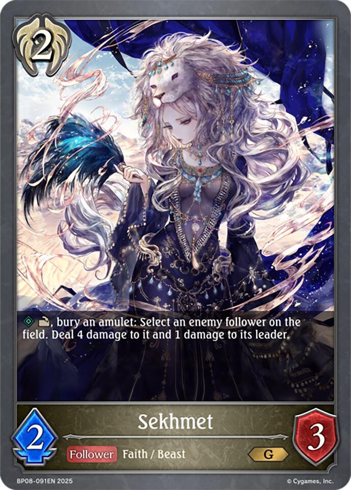 Sekhmet (BP08-091EN) [Alterchaotica] - Bushiroad - Card Brawlers | Quebec | Canada |