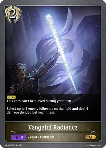 Vengeful Radiance (BP08-092EN) [Alterchaotica] - Bushiroad - Card Brawlers | Quebec | Canada |