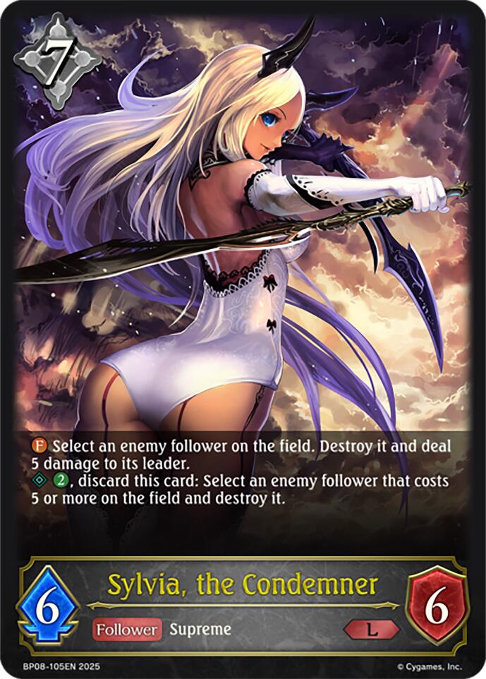 Sylvia, the Condemner (BP08-105EN) [Alterchaotica] - Bushiroad - Card Brawlers | Quebec | Canada |