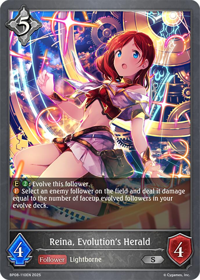 Reina, Evolution's Herald (BP08-110EN) [Alterchaotica] - Bushiroad - Card Brawlers | Quebec | Canada |