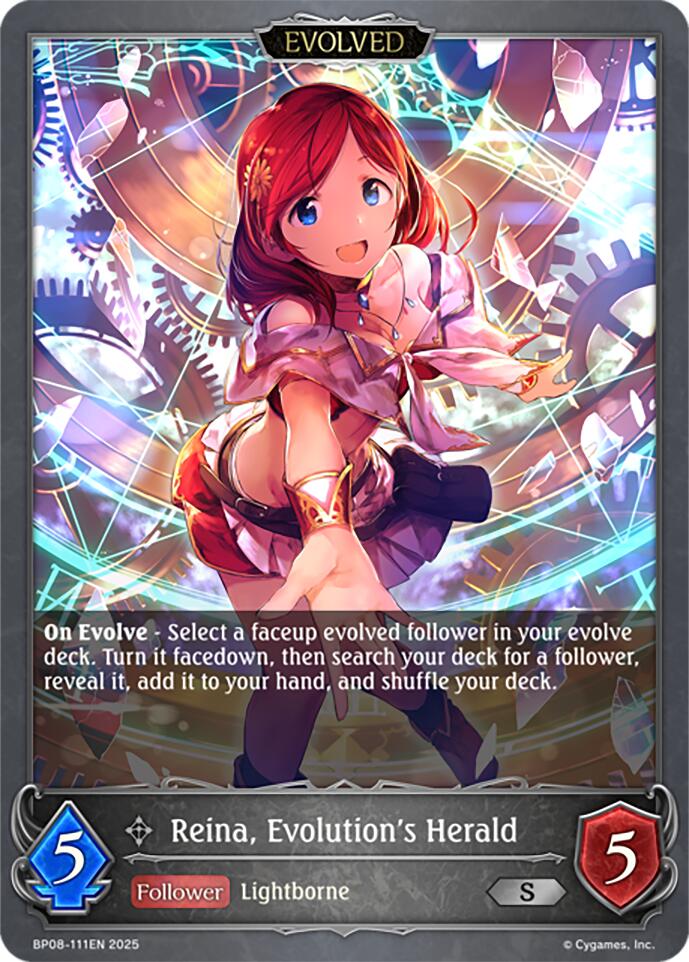Reina, Evolution's Herald (Evolved) (BP08-111EN) [Alterchaotica] - Bushiroad - Card Brawlers | Quebec | Canada |