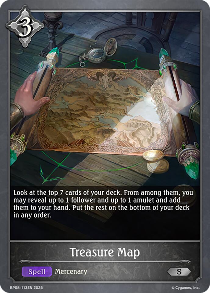 Treasure Map (BP08-113EN) [Alterchaotica] - Bushiroad - Card Brawlers | Quebec | Canada |