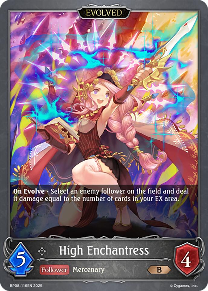 High Enchantress (Evolved) (BP08-116EN) [Alterchaotica] - Bushiroad - Card Brawlers | Quebec | Canada |
