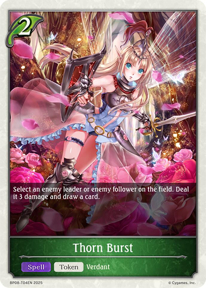 Thorn Burst (BP08-T04EN) [Alterchaotica] - Bushiroad - Card Brawlers | Quebec | Canada |