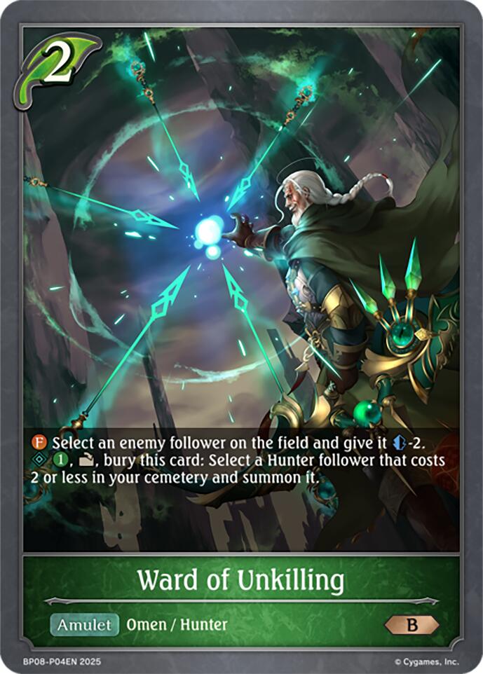 Ward of Unkilling - P04EN (Foil) (BP08-P04EN) [Alterchaotica] - Bushiroad - Card Brawlers | Quebec | Canada |