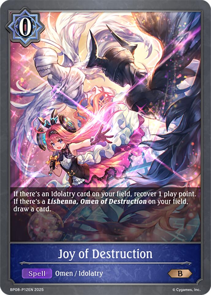 Joy of Destruction - P12EN (Foil) (BP08-P12EN) [Alterchaotica] - Bushiroad - Card Brawlers | Quebec | Canada |