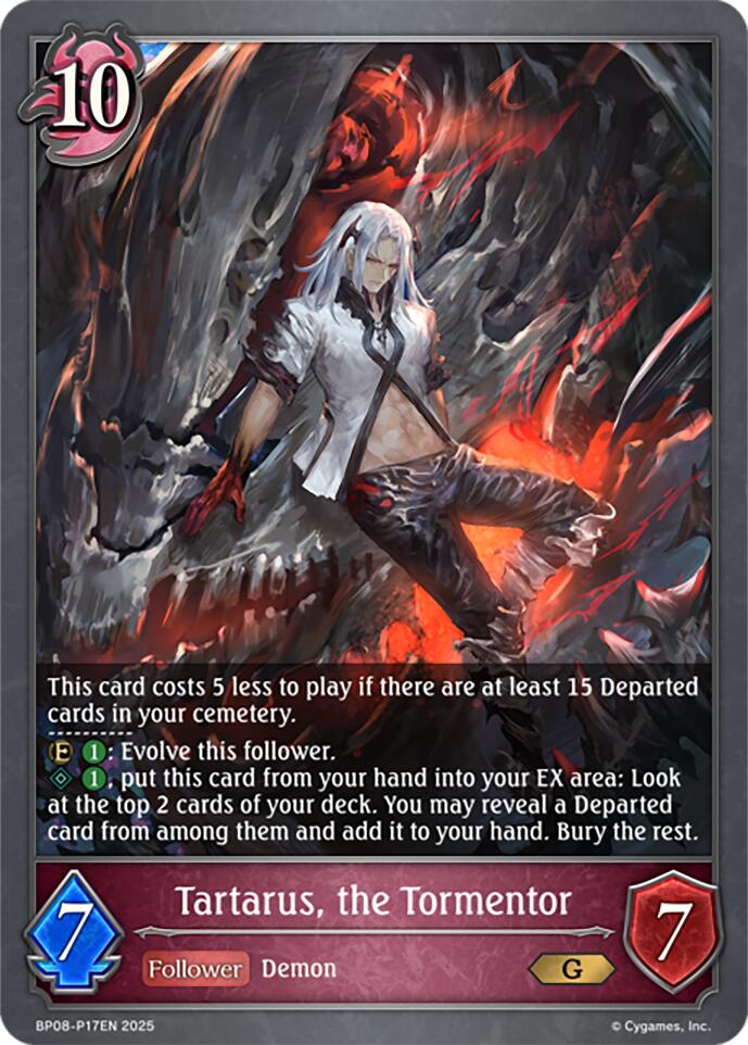 Tartarus, the Tormentor - P17EN (Foil) (BP08-P17EN) [Alterchaotica] - Bushiroad - Card Brawlers | Quebec | Canada |