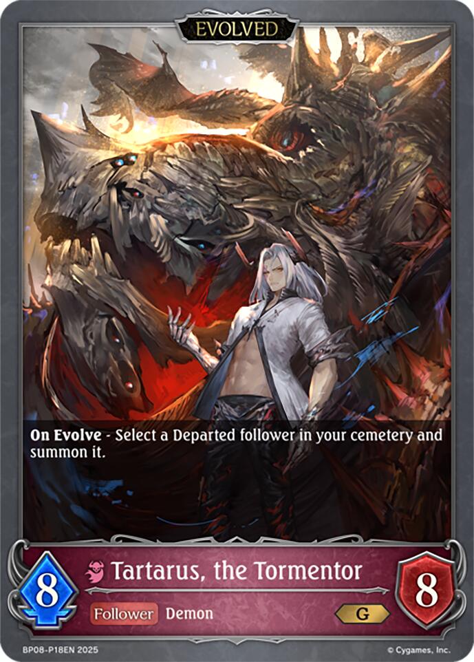 Tartarus, the Tormentor (Evolved) - P18EN (Foil) (BP08-P18EN) [Alterchaotica] - Bushiroad - Card Brawlers | Quebec | Canada |