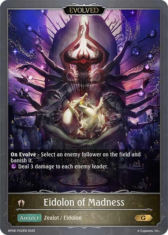 Eidolon of Madness (Evolved) - P22EN (Foil) (BP08-P22EN) [Alterchaotica] - Bushiroad - Card Brawlers | Quebec | Canada |
