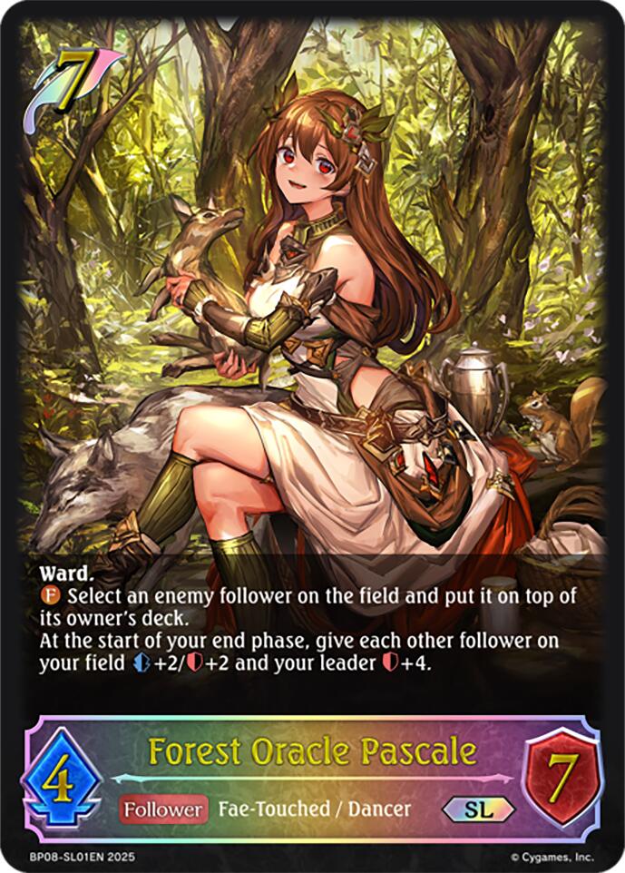 Forest Oracle Pascale (BP08-SL01EN) [Alterchaotica] - Bushiroad - Card Brawlers | Quebec | Canada |