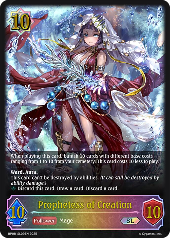 Prophetess of Creation (BP08-SL09EN) [Alterchaotica] - Bushiroad - Card Brawlers | Quebec | Canada |