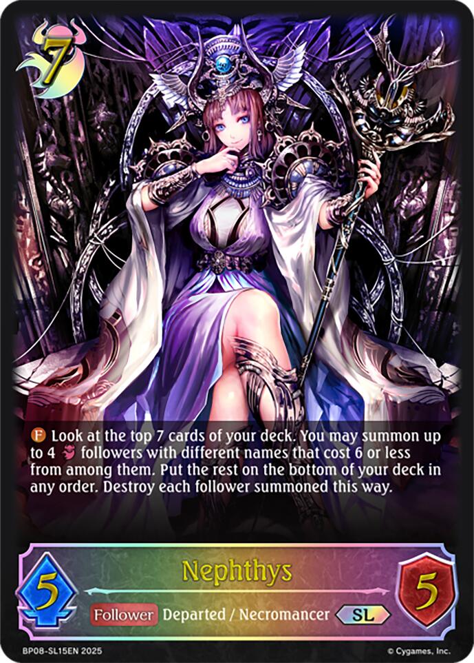 Nephthys (BP08-SL15EN) [Alterchaotica] - Bushiroad - Card Brawlers | Quebec | Canada |