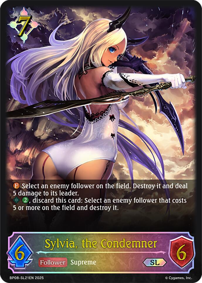 Sylvia, the Condemner (BP08-SL21EN) [Alterchaotica] - Bushiroad - Card Brawlers | Quebec | Canada |