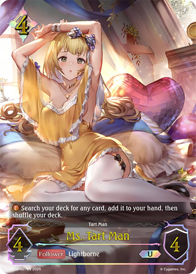 Ms. Tart Man (BP08-U07EN) [Alterchaotica] - Bushiroad - Card Brawlers | Quebec | Canada |