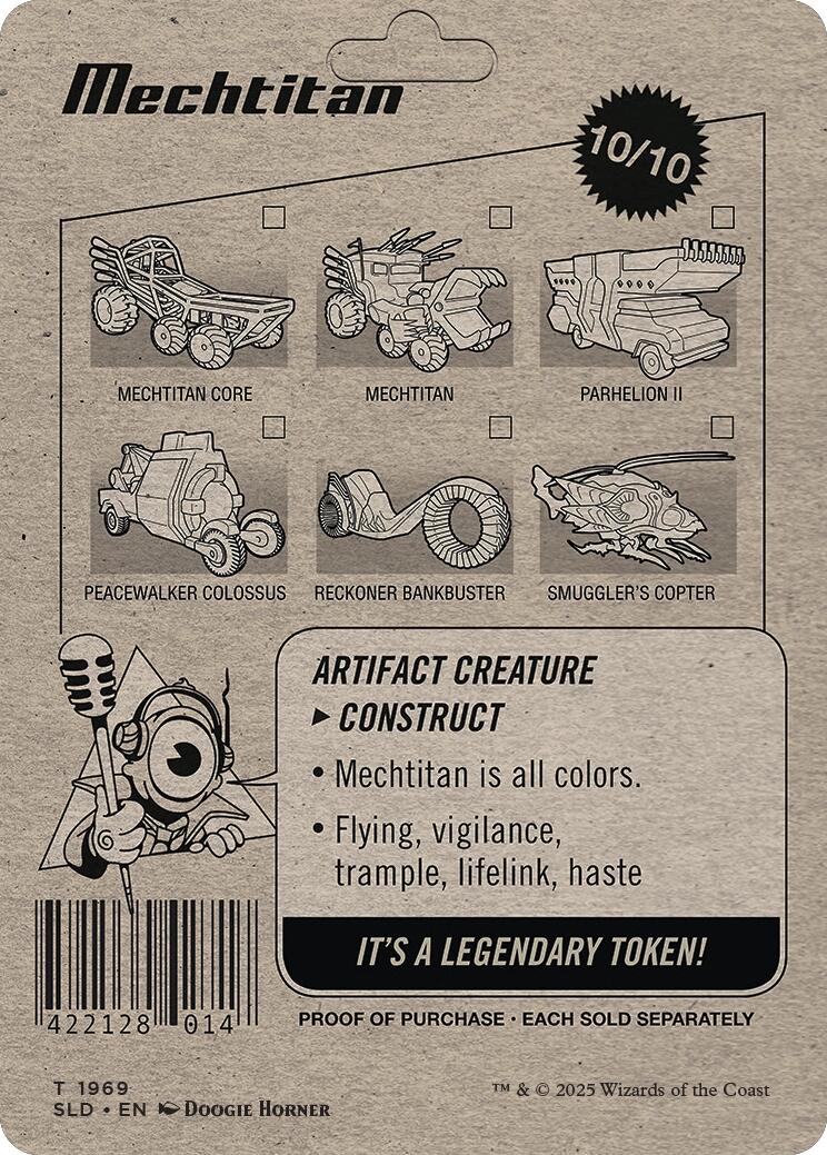 Mechtitan Token [Secret Lair Drop Series] - Magic: The Gathering - Card Brawlers | Quebec | Canada |