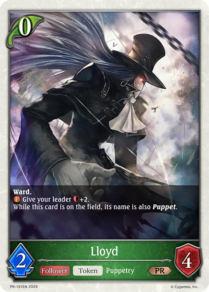 Lloyd (PR-191EN) [Promotional Cards] - Bushiroad - Card Brawlers | Quebec | Canada |