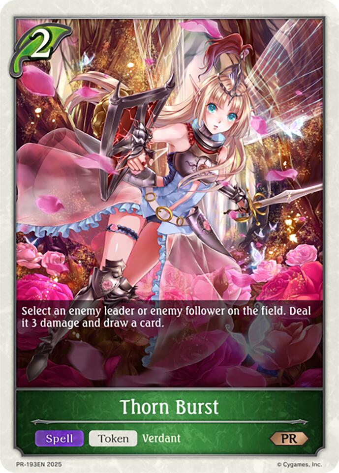 Thorn Burst (PR-193EN) [Promotional Cards] - Bushiroad - Card Brawlers | Quebec | Canada |