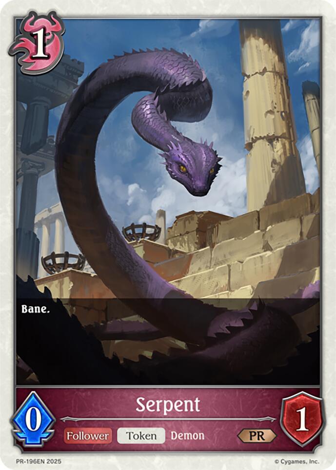 Serpent (PR-196EN) [Promotional Cards] - Bushiroad - Card Brawlers | Quebec | Canada |