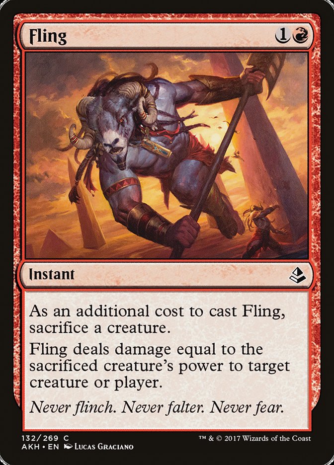Fling [Amonkhet] - Magic: The Gathering - Card Brawlers | Quebec | Canada |