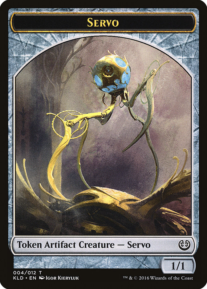 Servo Token (004/012) [Kaladesh Tokens] - Magic: The Gathering - Card Brawlers | Quebec | Canada |