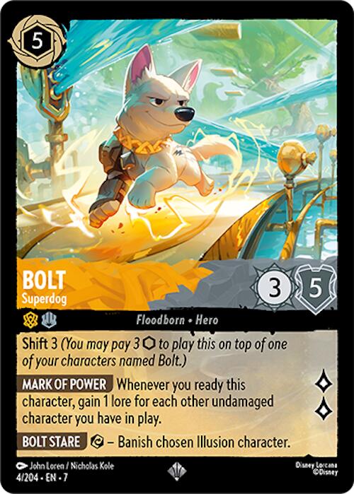 Bolt - Superdog (4/204) [Archazia's Island] - Disney - Card Brawlers | Quebec | Canada |