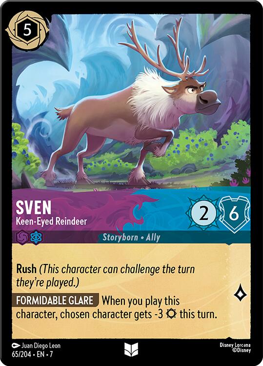 Sven - Keen-Eyed Reindeer (65/204) [Archazia's Island] - Disney - Card Brawlers | Quebec | Canada |